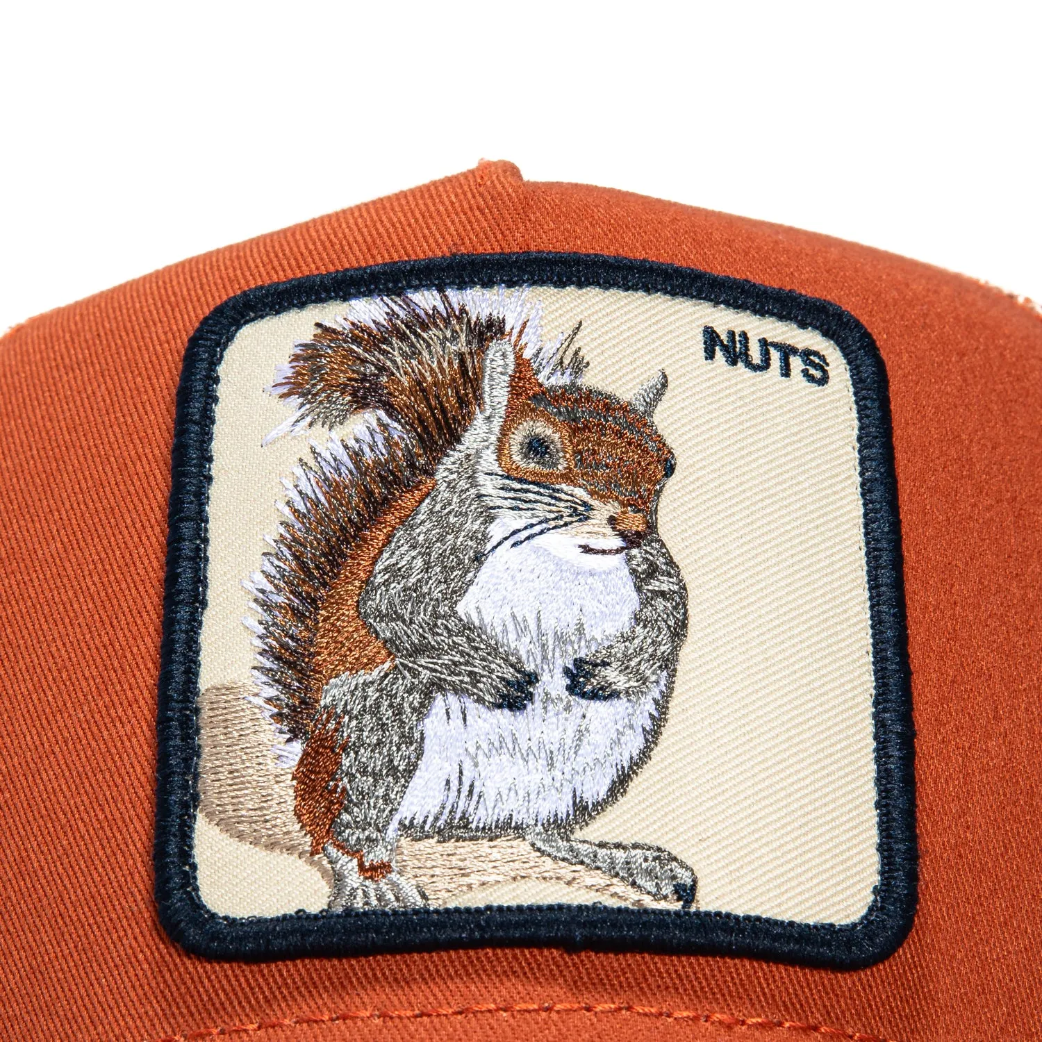 Goorin Bros Nuts Squirrel Adjustable Trucker Hat - Rust