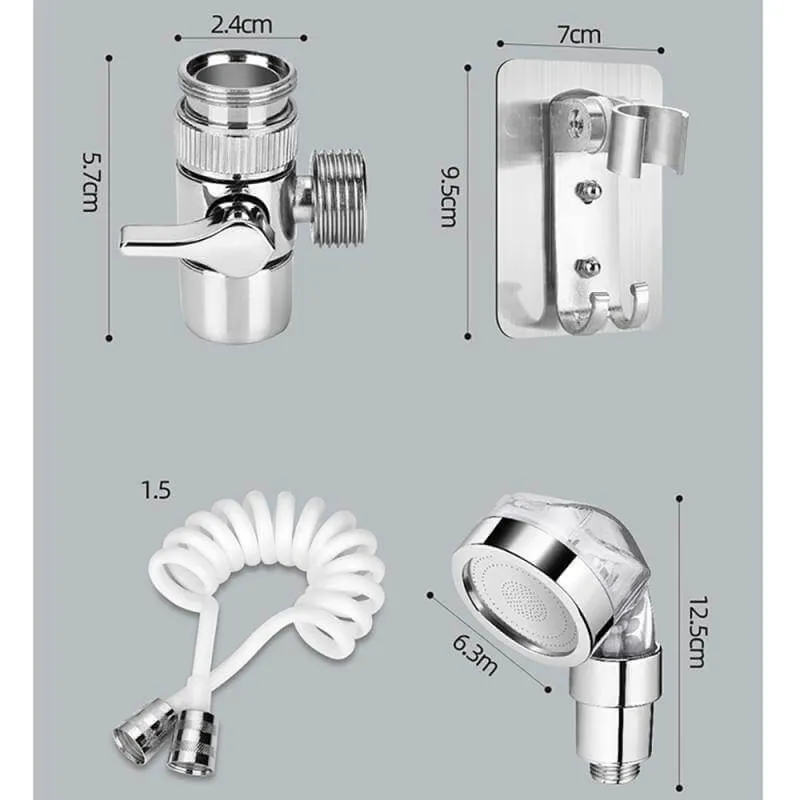 High Pressure Adjustable Faucet Extension Head