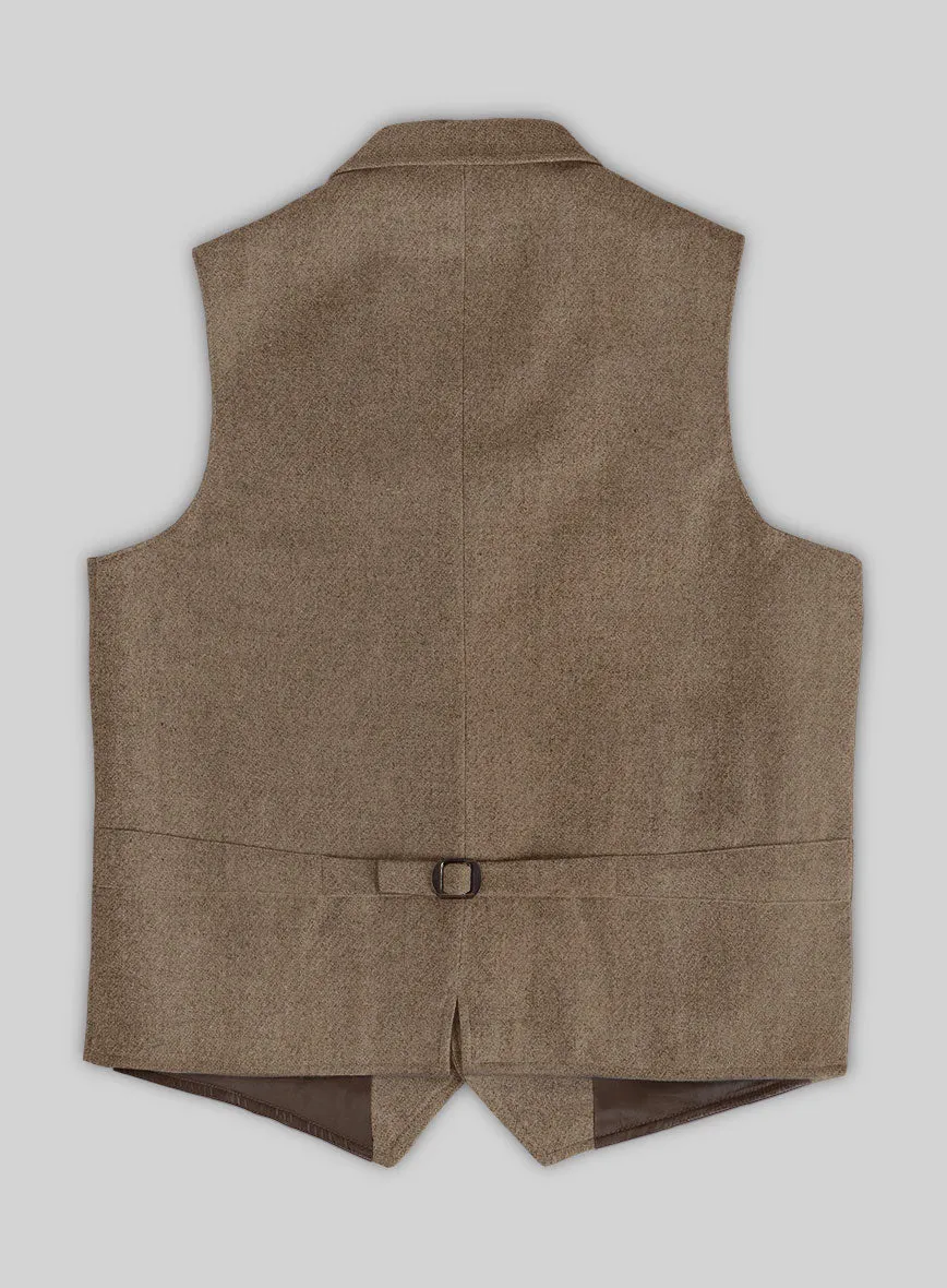 Highlander Light Tobacco Tweed Hunting Vest