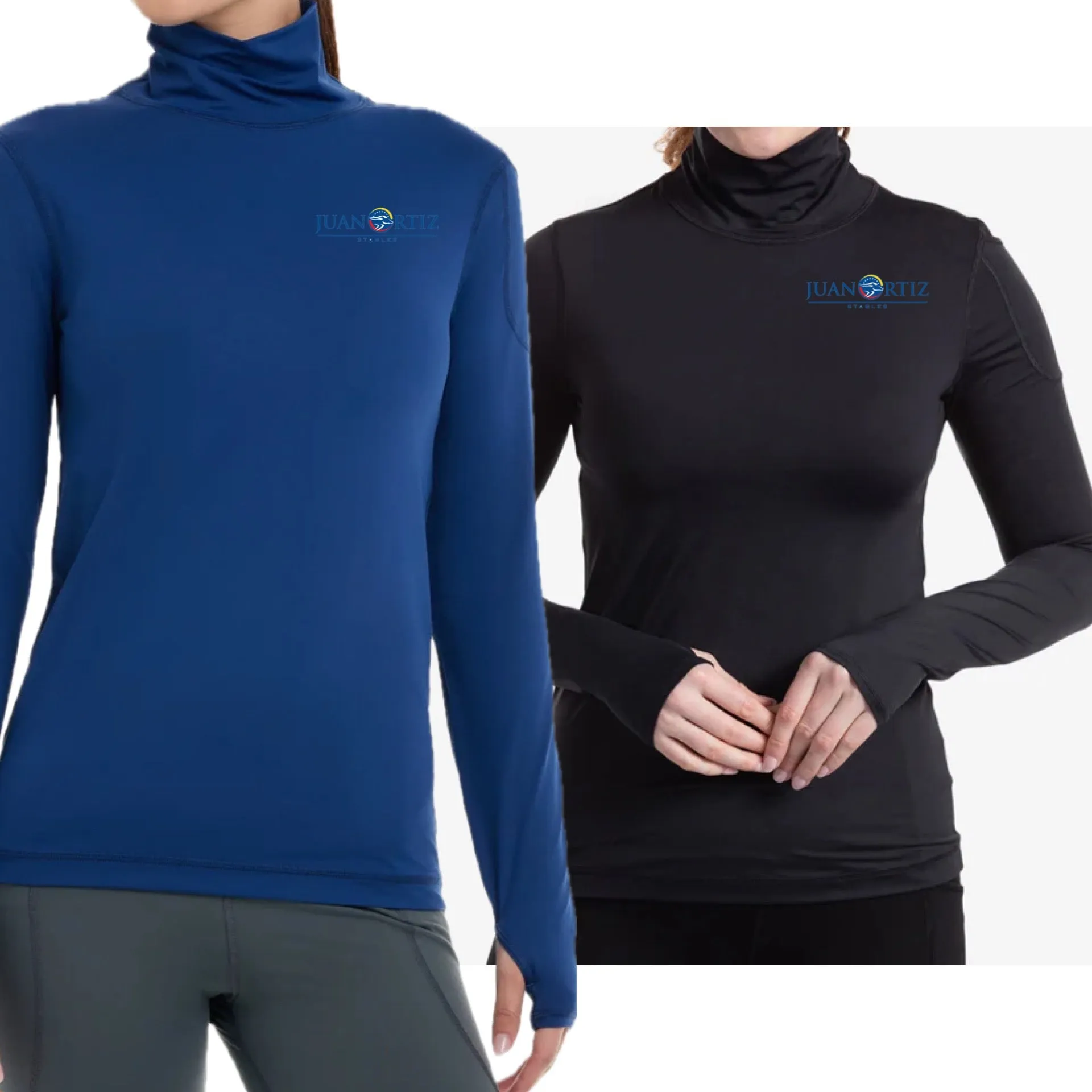 Juan Ortiz Stables - Ladies Turtleneck Sun Shirt