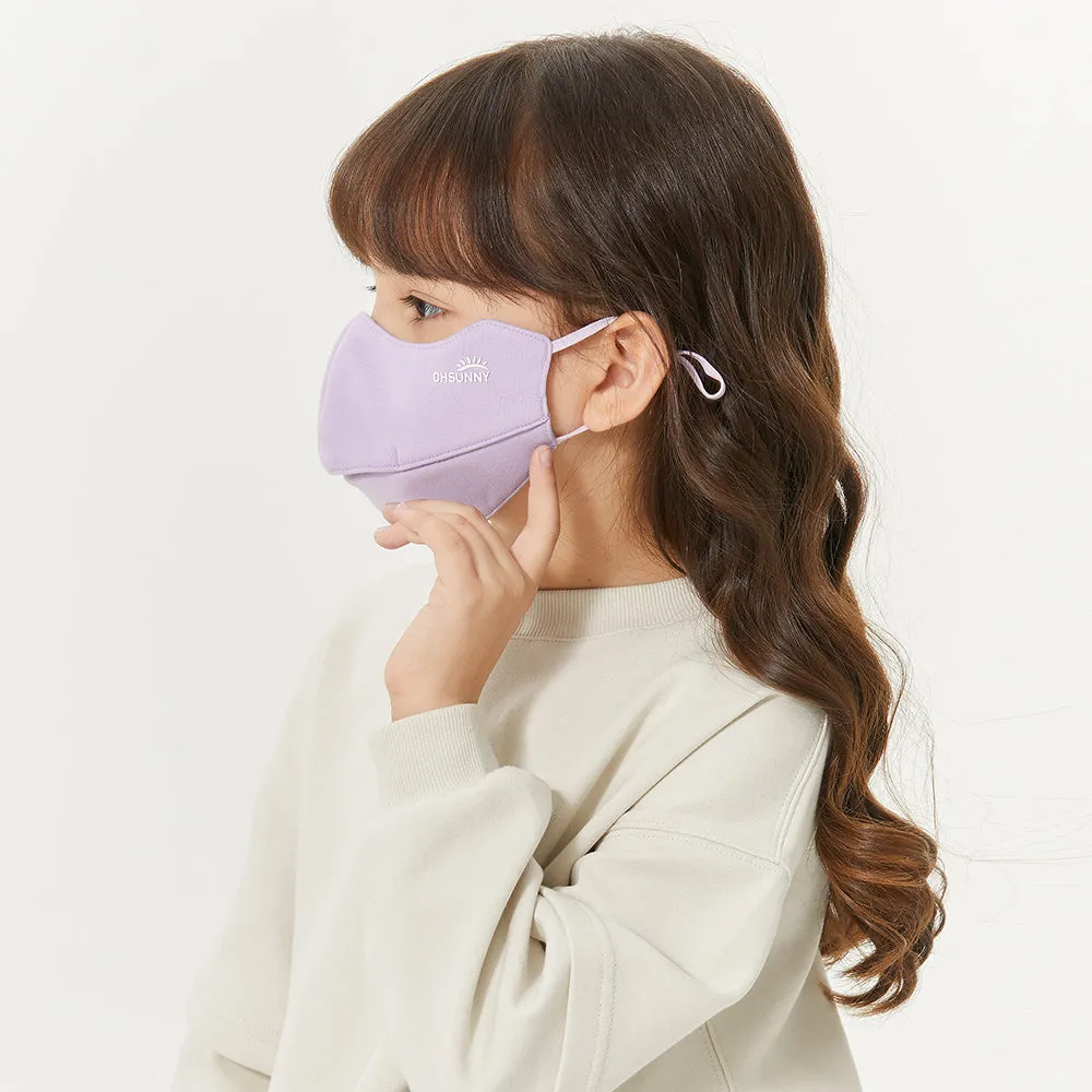 Kid's Mouth Opened Warm Face Cover Soft Facemask