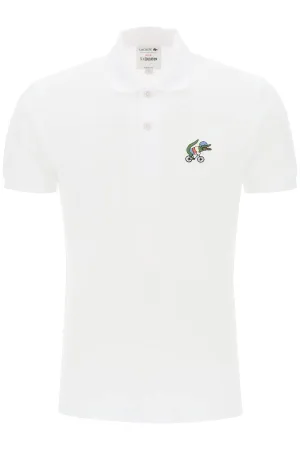 Lacoste netflix sex education polo shirt in organic cotton classic fit