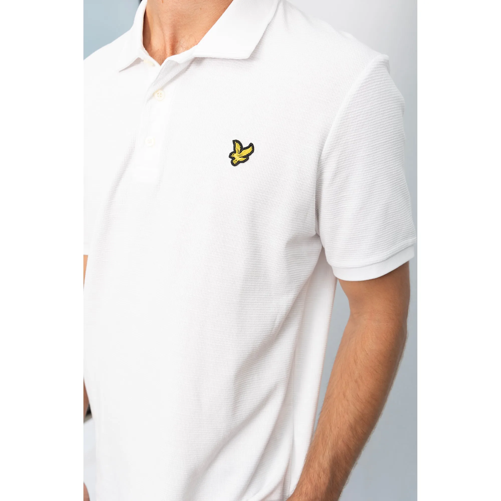 Lyle & Scott Milano Cotton Polo Shirt - White