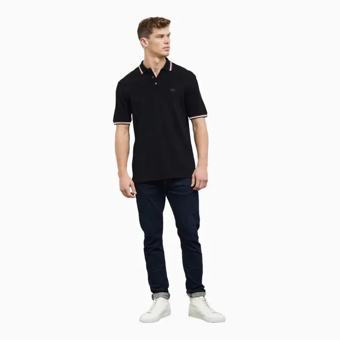 Men's Stripe Polo Shirt