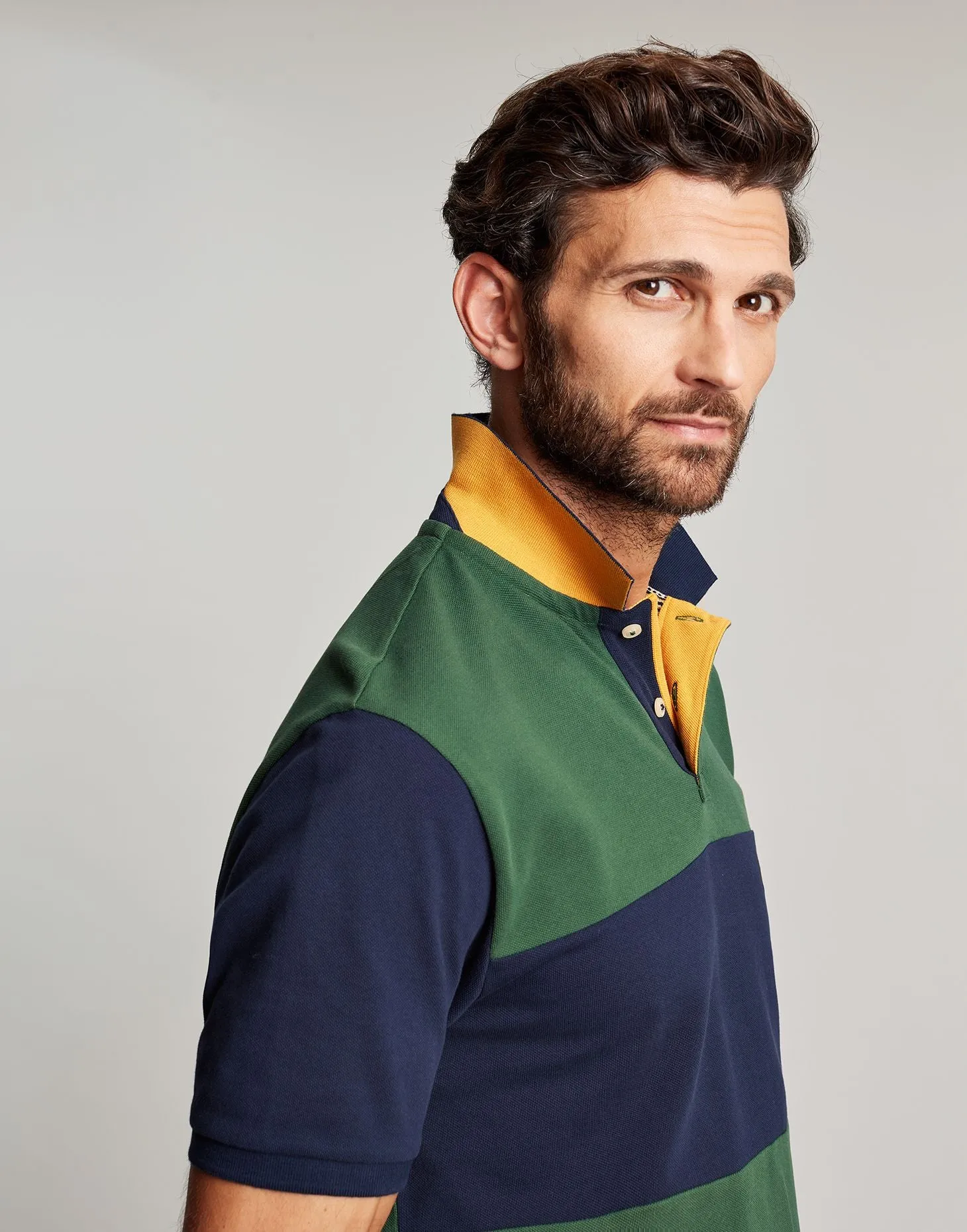 Men's Woody Polo - Dark Green