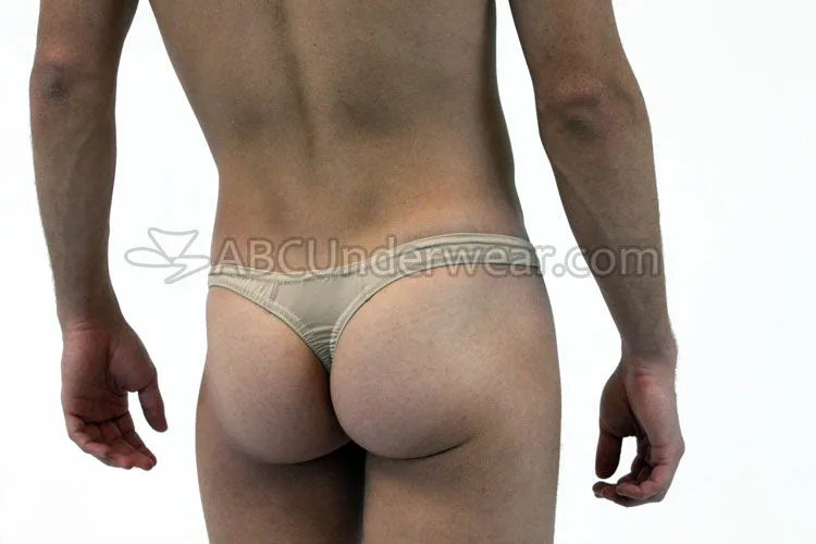 Microfiber Flesh Tone Men's Thong - A Sophisticated Addition to Your Intimate Collection