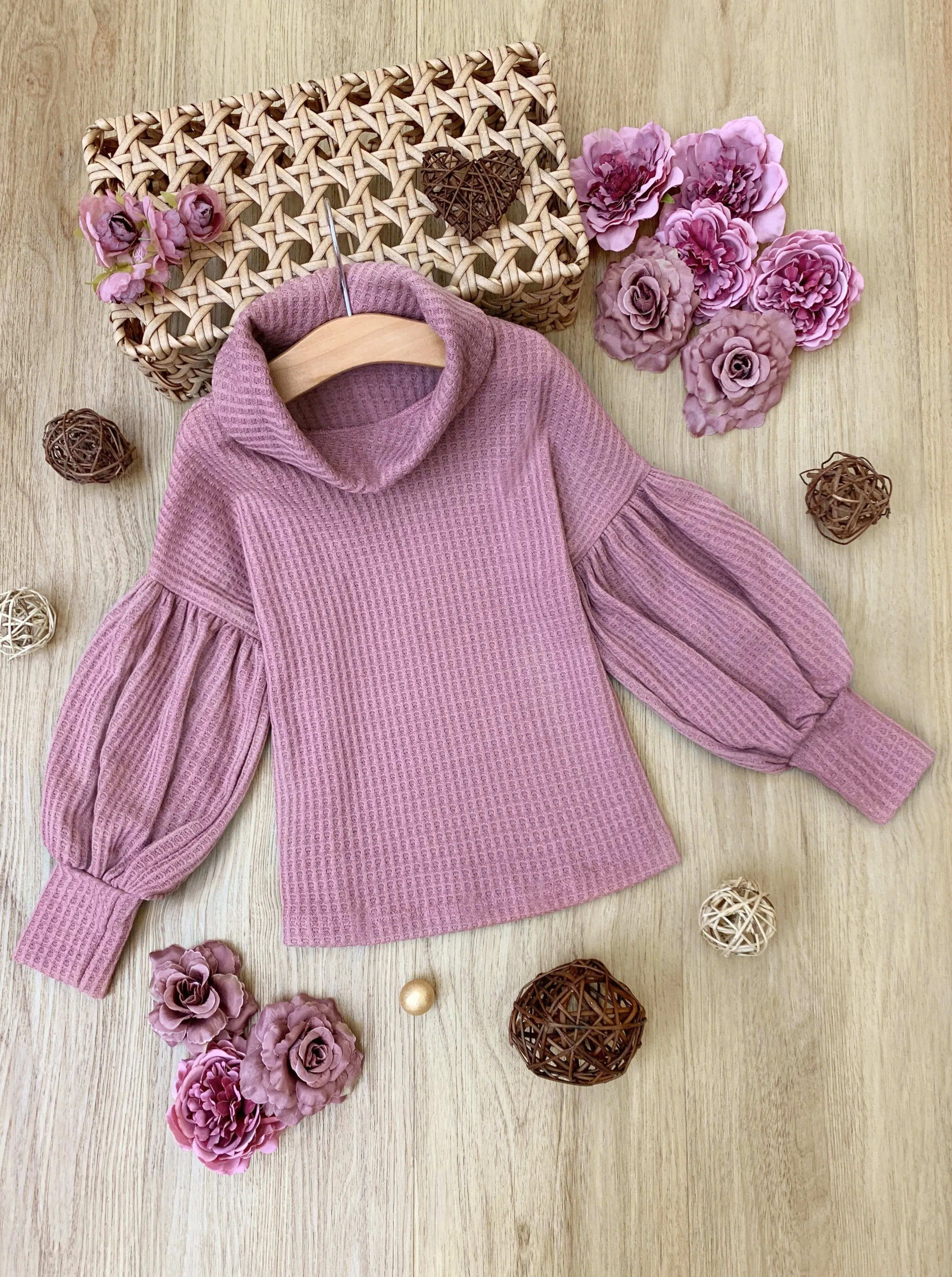 Mommy And Me Autumn Joy Turtleneck Sweater