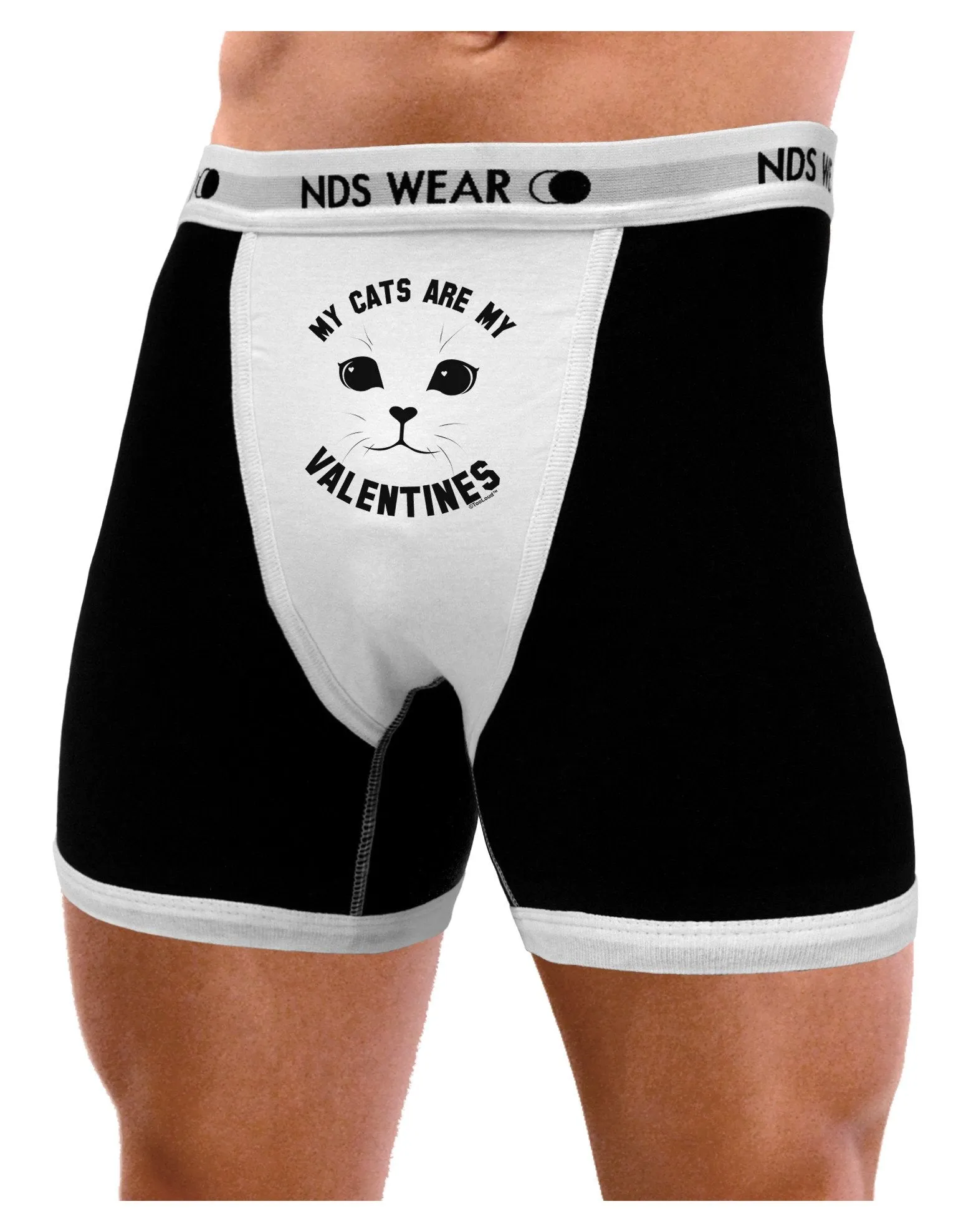 My Cats are my Valentines Mens Boxer Brief Underwear by NDS Wear