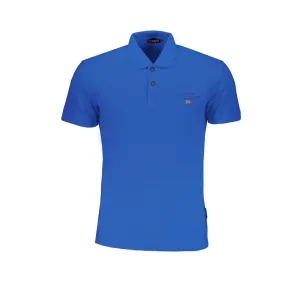 Napapijri Blue Cotton Polo Shirt