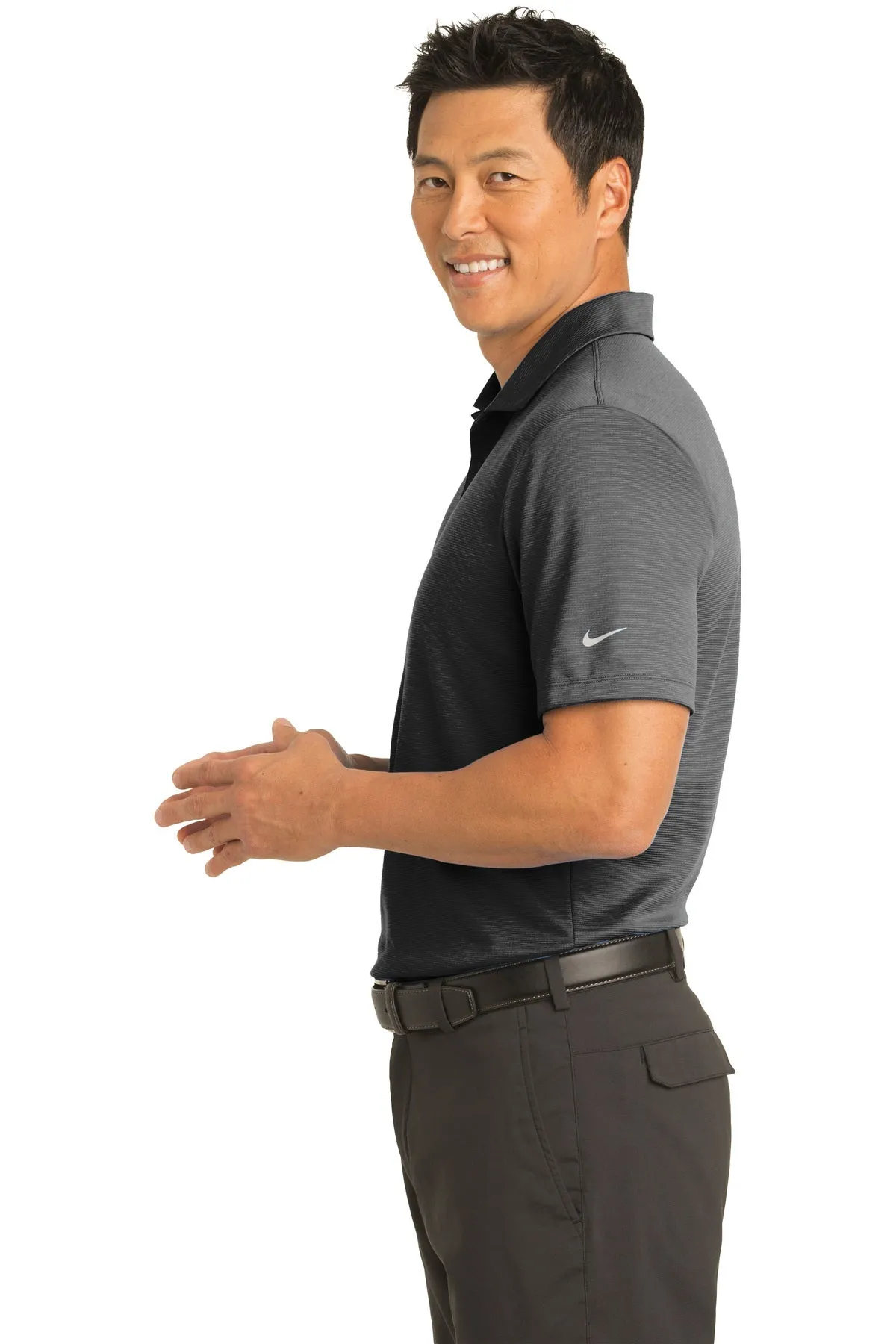 Nike Dri-FIT Prime Customized Polos, Black