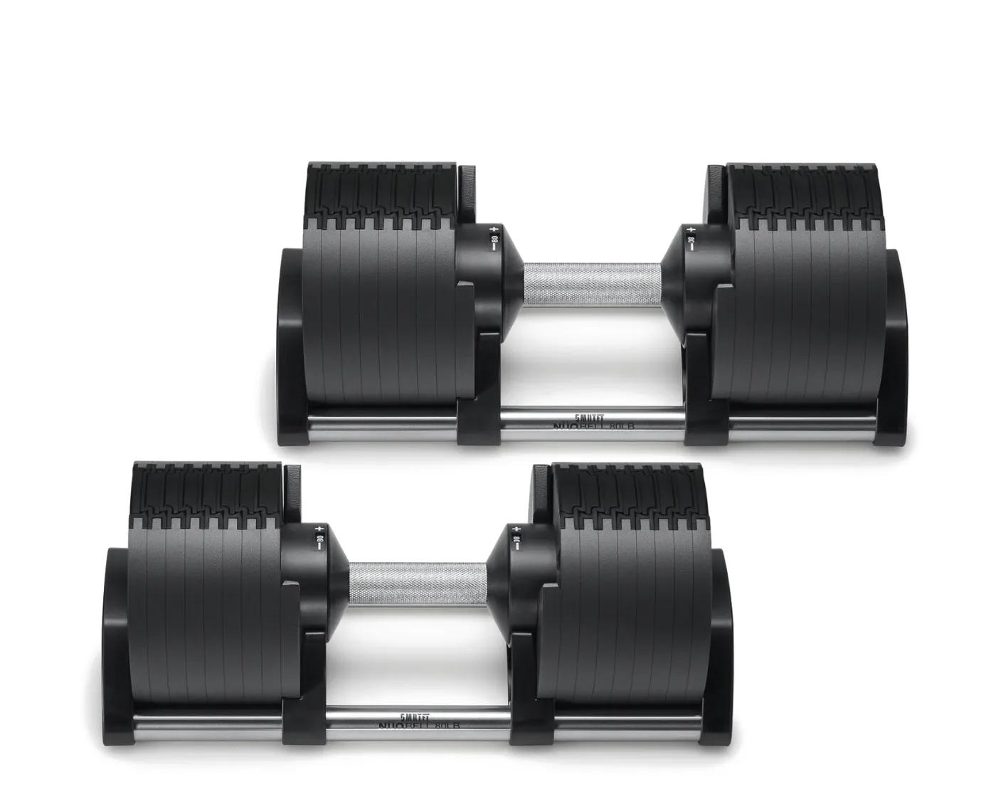 NÜOBELL 80LB Classic Adjustable Dumbbells