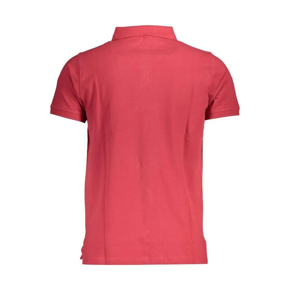 Norway 1963 Red Cotton Polo Shirt