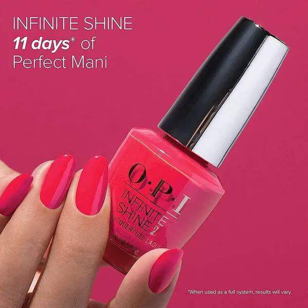 OPI Infinite Shine Red-veal Your Truth