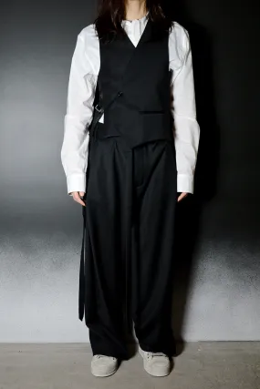 OVE ASYMMETRIC CLOUSURE WAISTCOAT