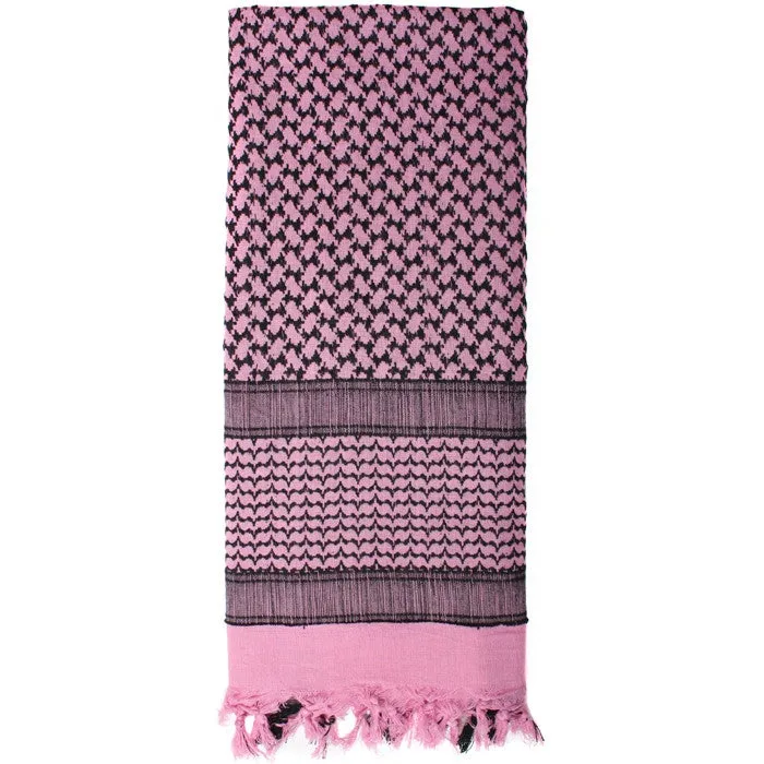 Pink - Shemagh Tactical Desert Keffiyeh Scarf