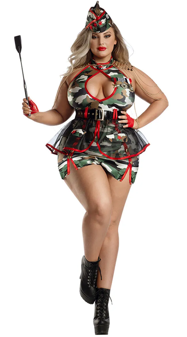 Plus Size Commanding Honey Costume