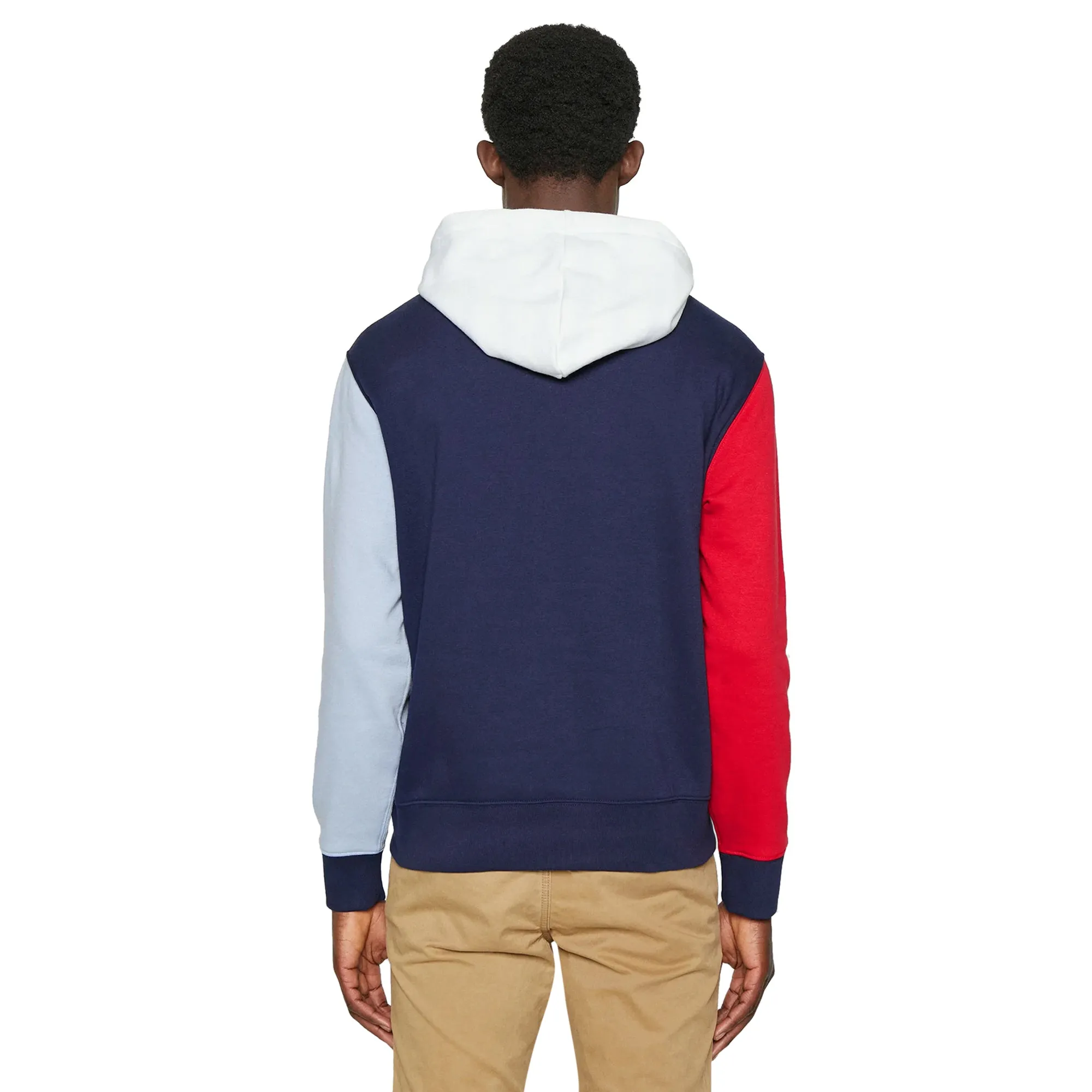 Polo Ralph Lauren Long-Sleeve Men's Color Blocked Regatta Cruise Bear Hoodie Fleece 710909724001