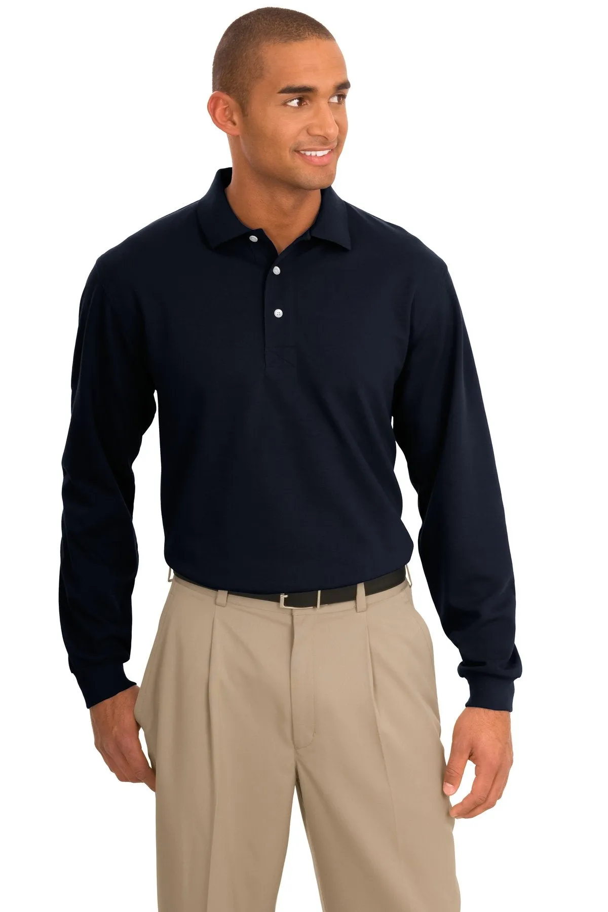 Port Authority® Rapid Dry™ Long Sleeve Polo.  K455LS