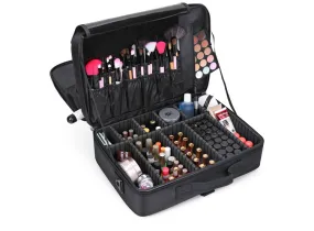 Portable Adjustable Travel Makeup Organizer Case-L