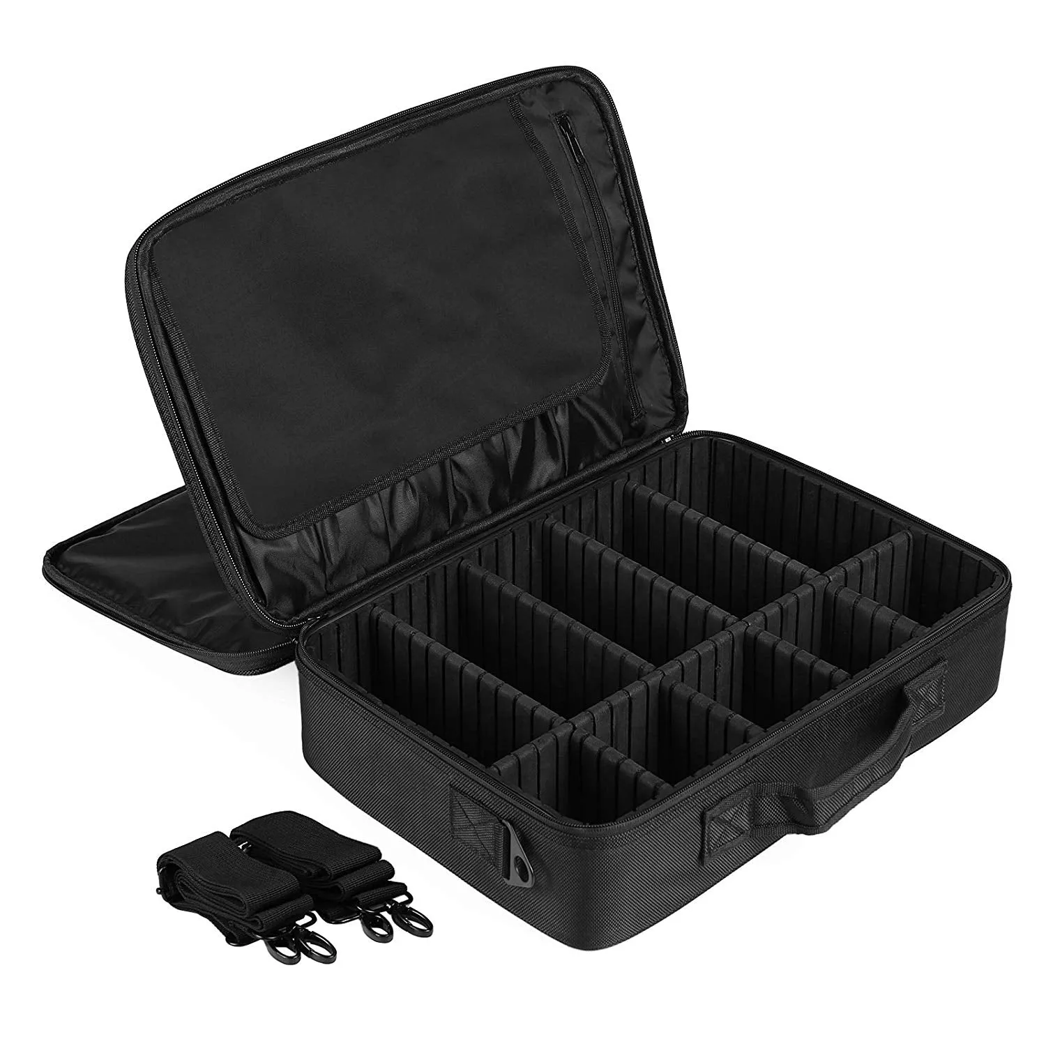 Portable Adjustable Travel Makeup Organizer Case-L