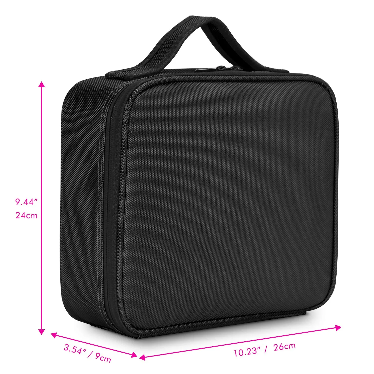 Portable Adjustable Travel Makeup Organizer Case-M