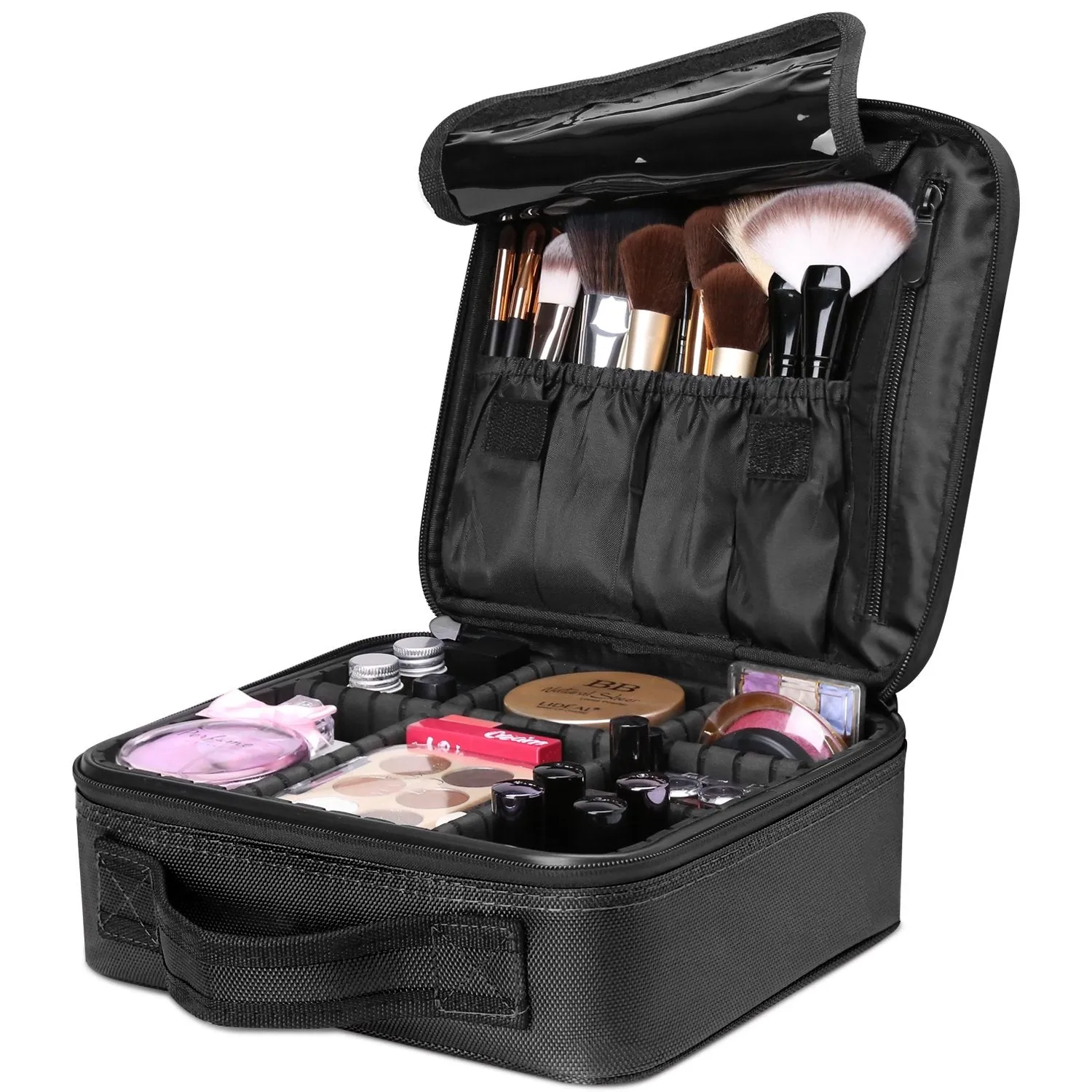 Portable Adjustable Travel Makeup Organizer Case-M