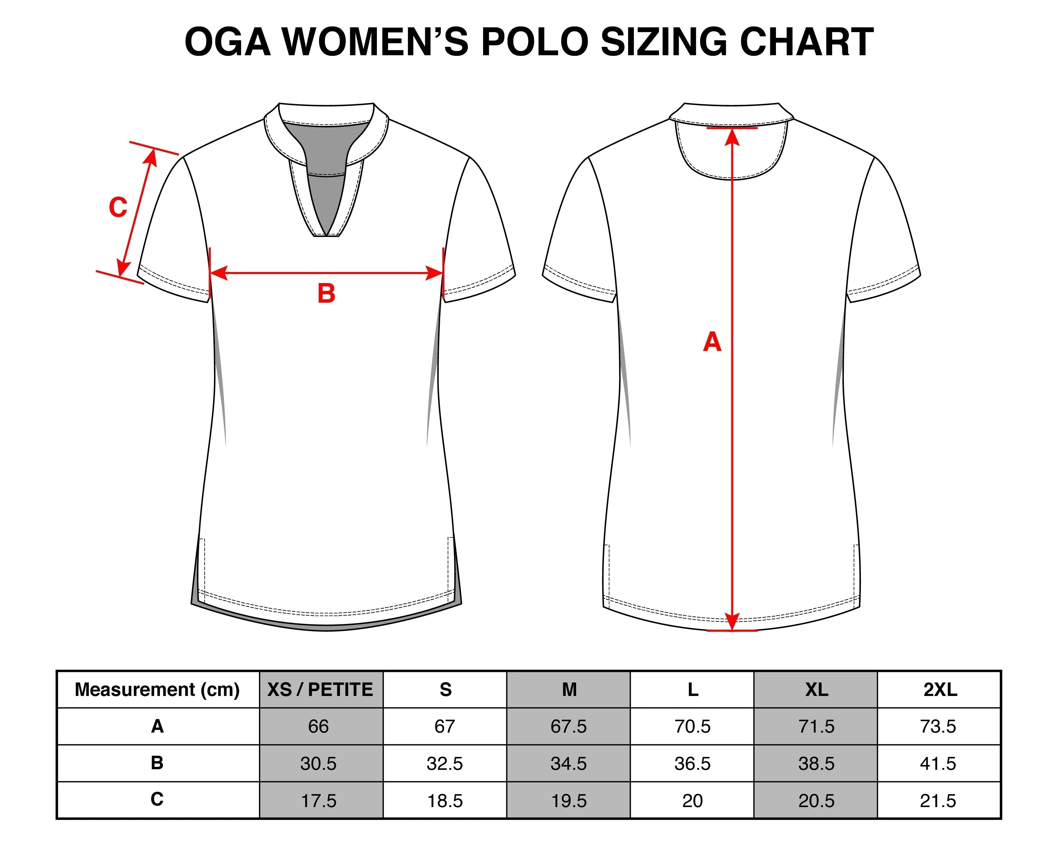 "Scattered Islands" Hot Pink - OGA Women's Polo - Black Hot Pink