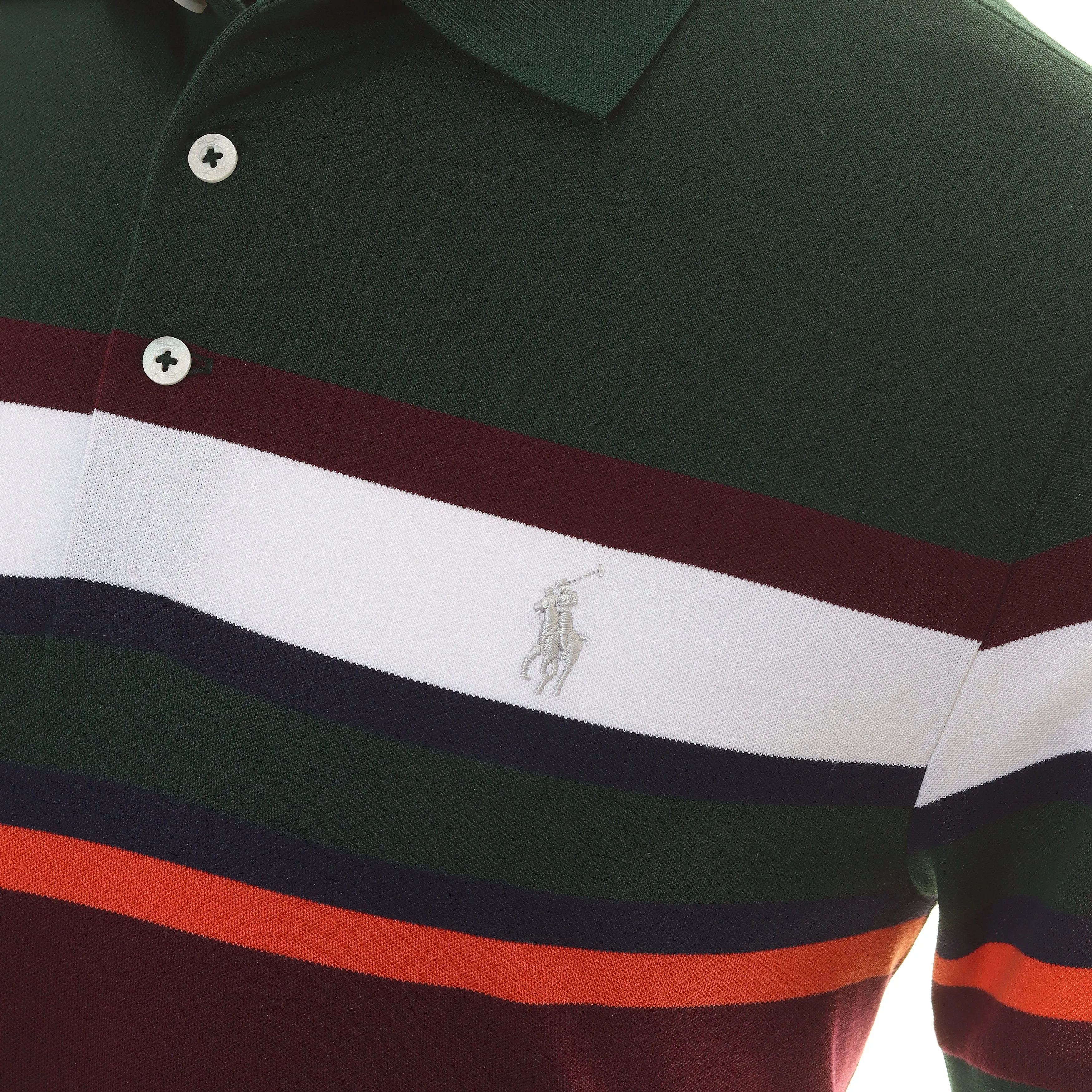 RLX Ralph Lauren Block Stripe Polo Shirt