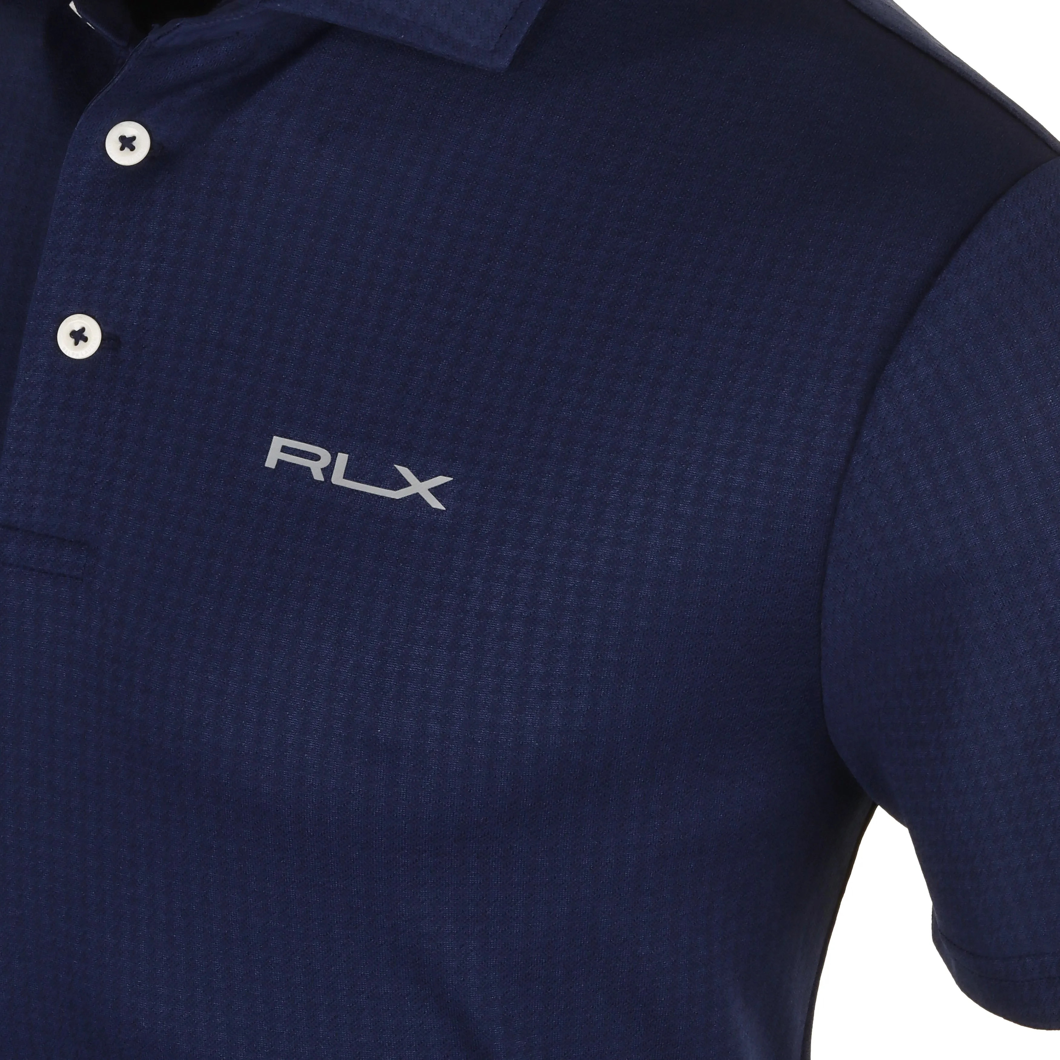 RLX Ralph Lauren Jacquard Houndstooth Polo Shirt