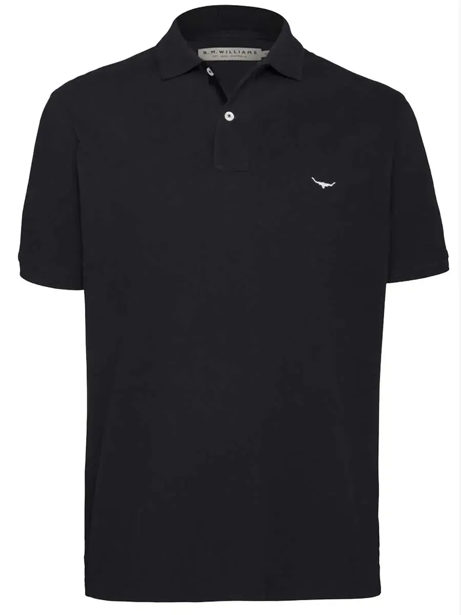 RM WILLIAMS Rod Polo Shirt - Men's - Black