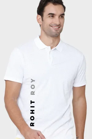 Rohit Roy White Polo