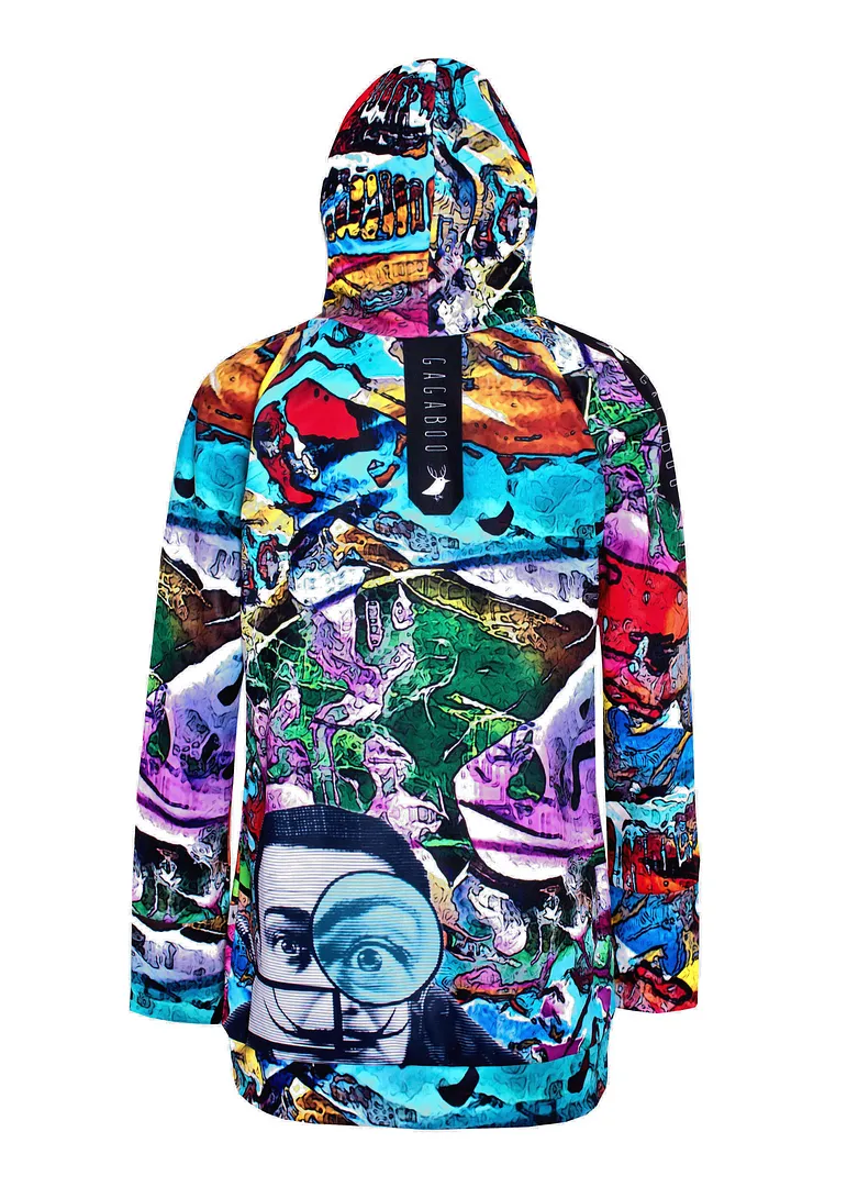 Salvador men's snowboard hoodie - water repellent GAGABOO