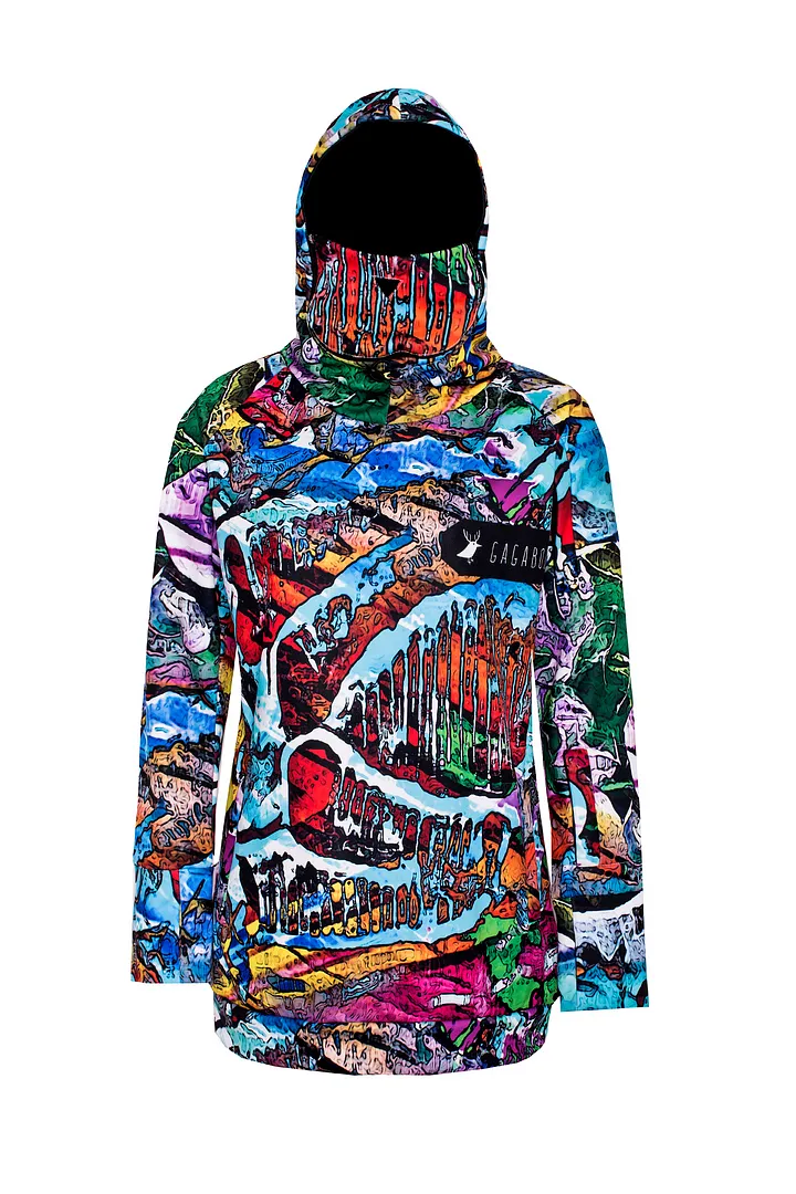 Salvador men's snowboard hoodie - water repellent GAGABOO