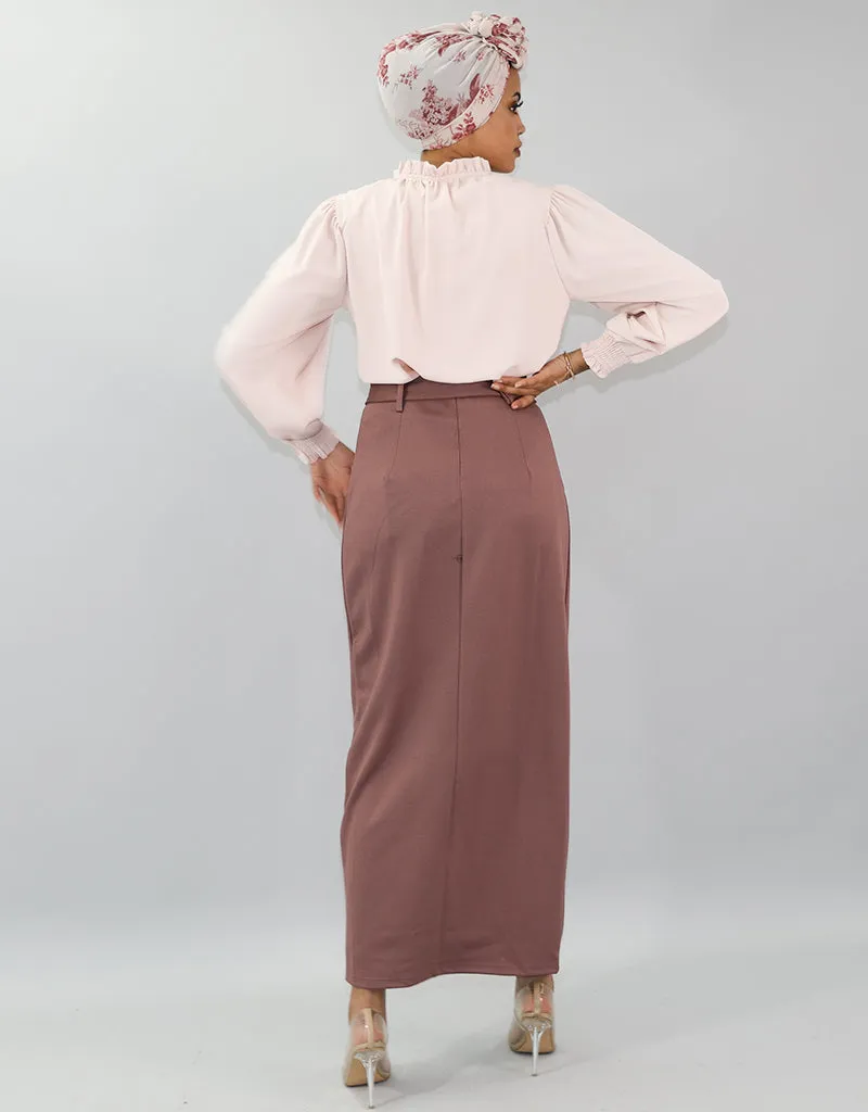 Sensation Twill Pencil Skirt