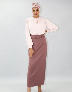 Sensation Twill Pencil Skirt