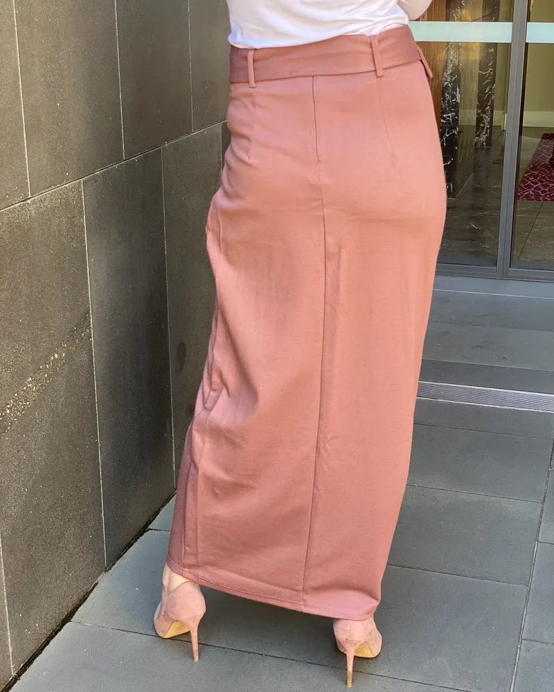 Sensation Twill Pencil Skirt