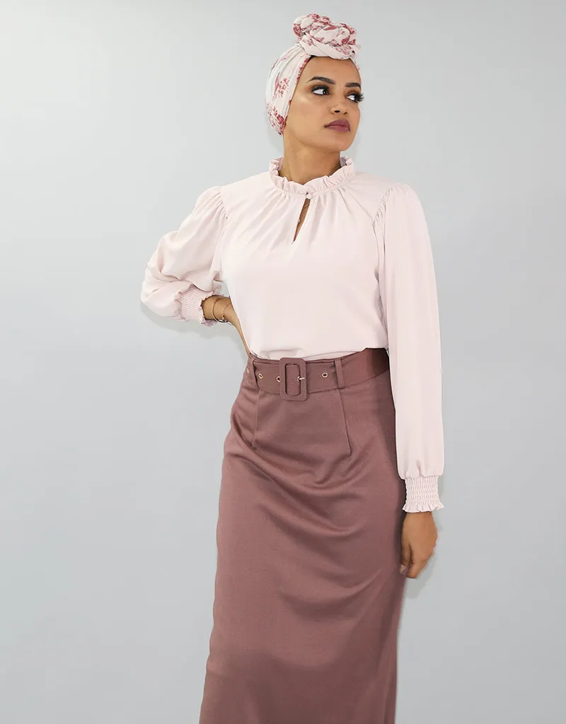 Sensation Twill Pencil Skirt