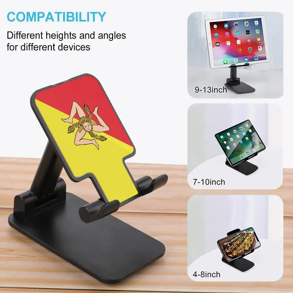 Sicily Flag - Adjustable Cell Phone Stand