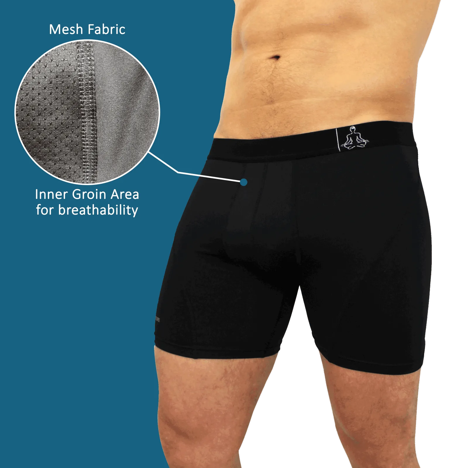 Sports Performance Underwear - Boxer Briefs with Temp-dry® technology - 3 Pack