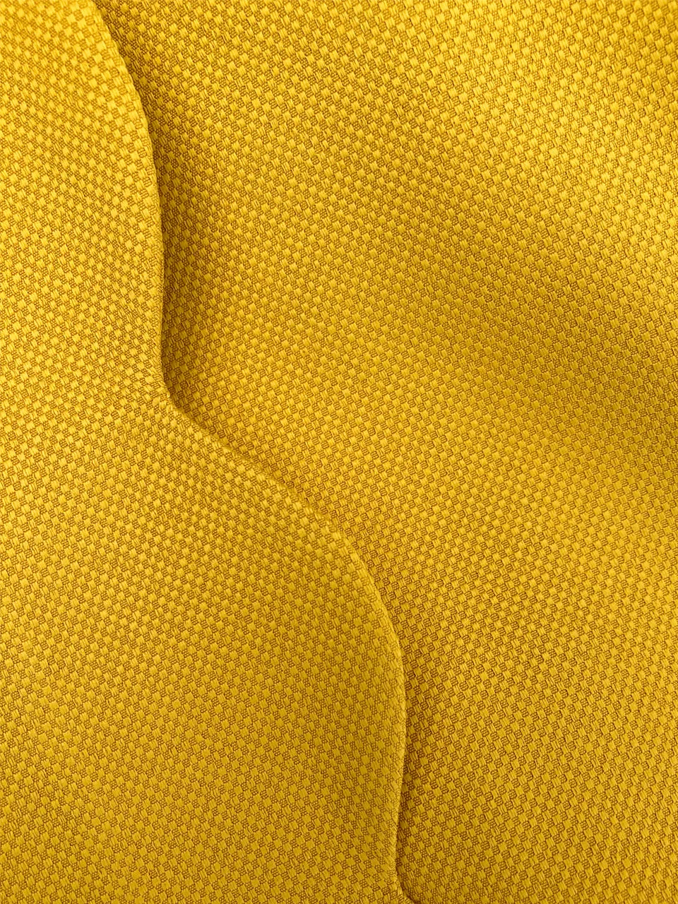 Surprise Sale! Yellow Scallop Detail Dotty Ruffle Pocket Pencil Skirt