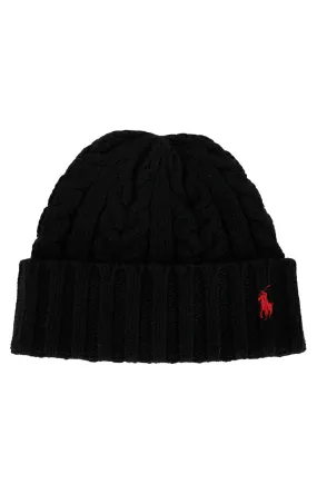 Sustainable Knit Beanie - Polo Black