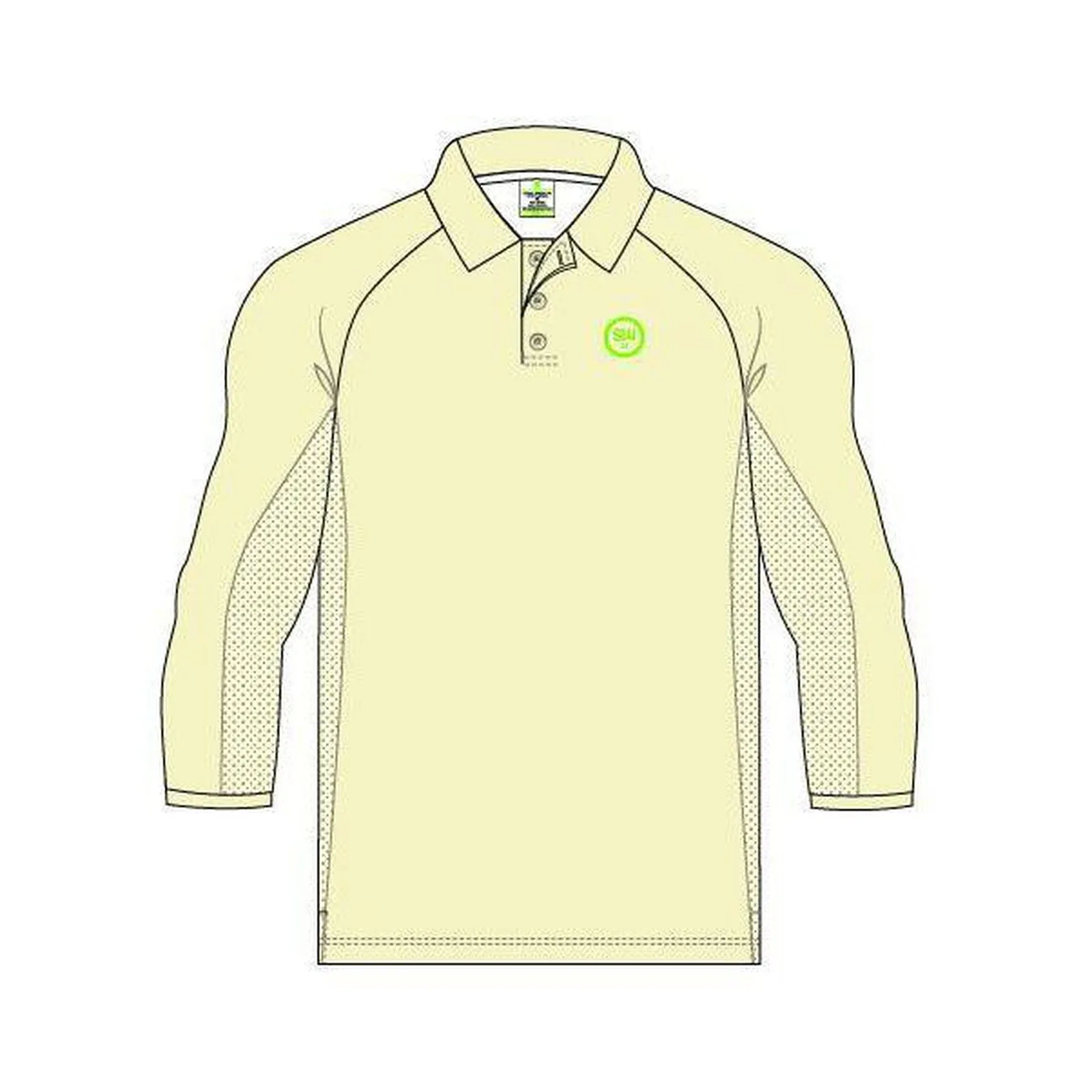 SW23 3/4 Elite Polo - White