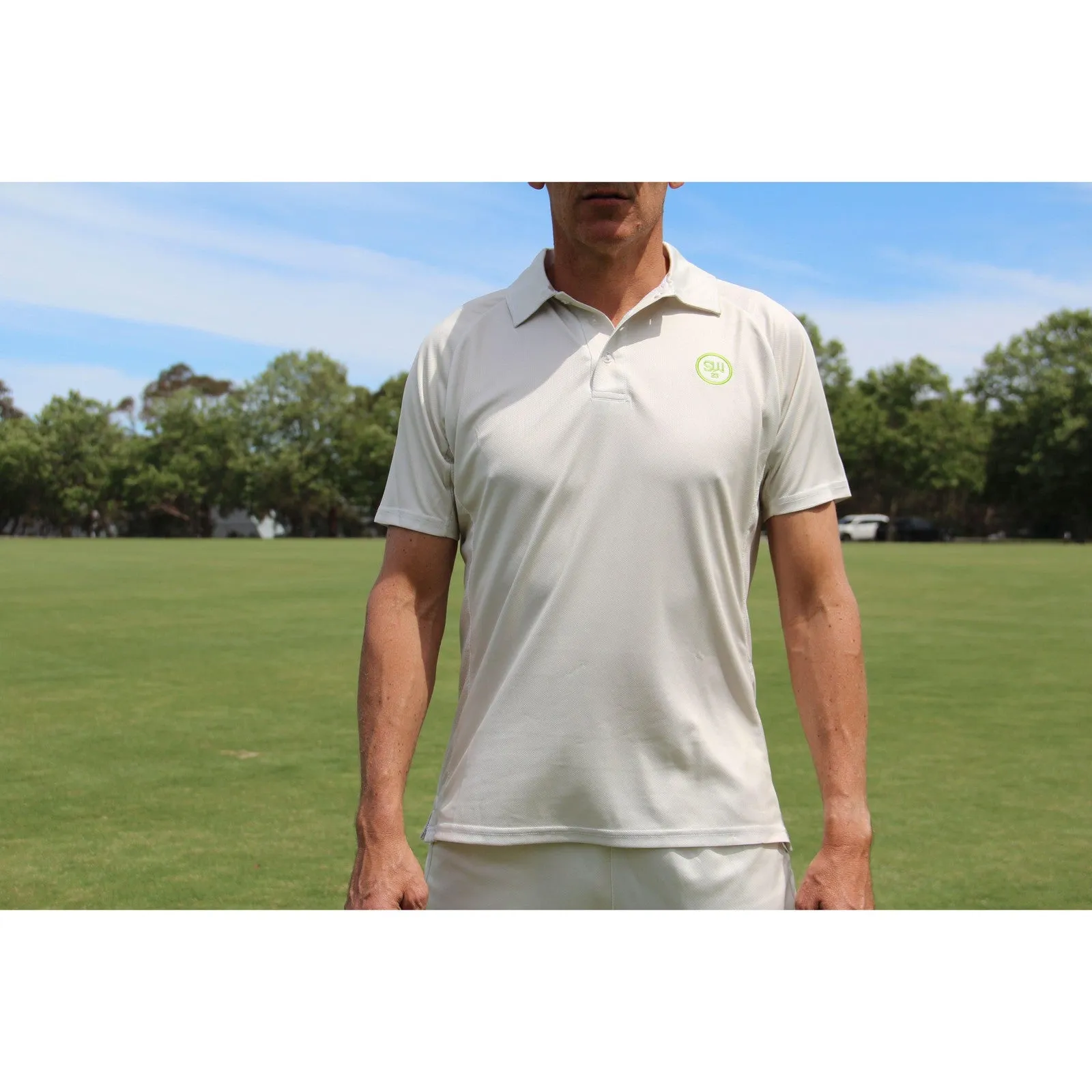 SW23 Short Sleeve Elite Polo - Creams