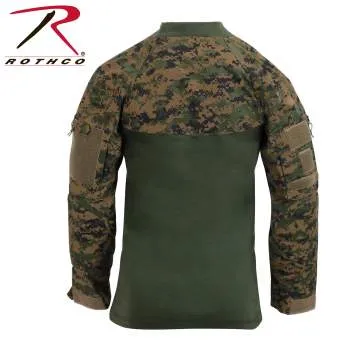 Tactical 1/4 Zipper Airsoft Combat Shirt