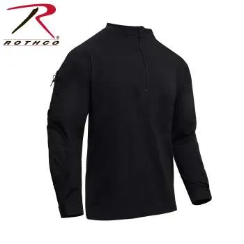 Tactical 1/4 Zipper Airsoft Combat Shirt