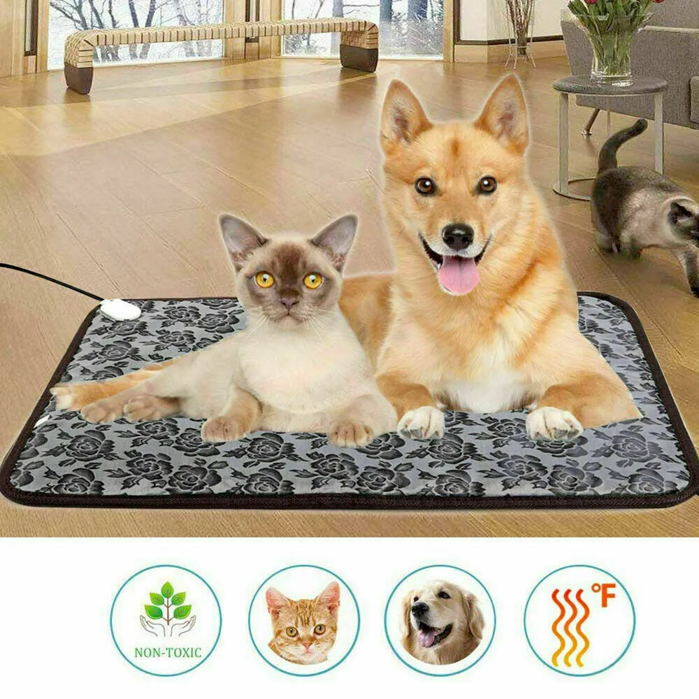 Thermal Heating Waterproof Bed Pad for Pets with Adjustable Temperature