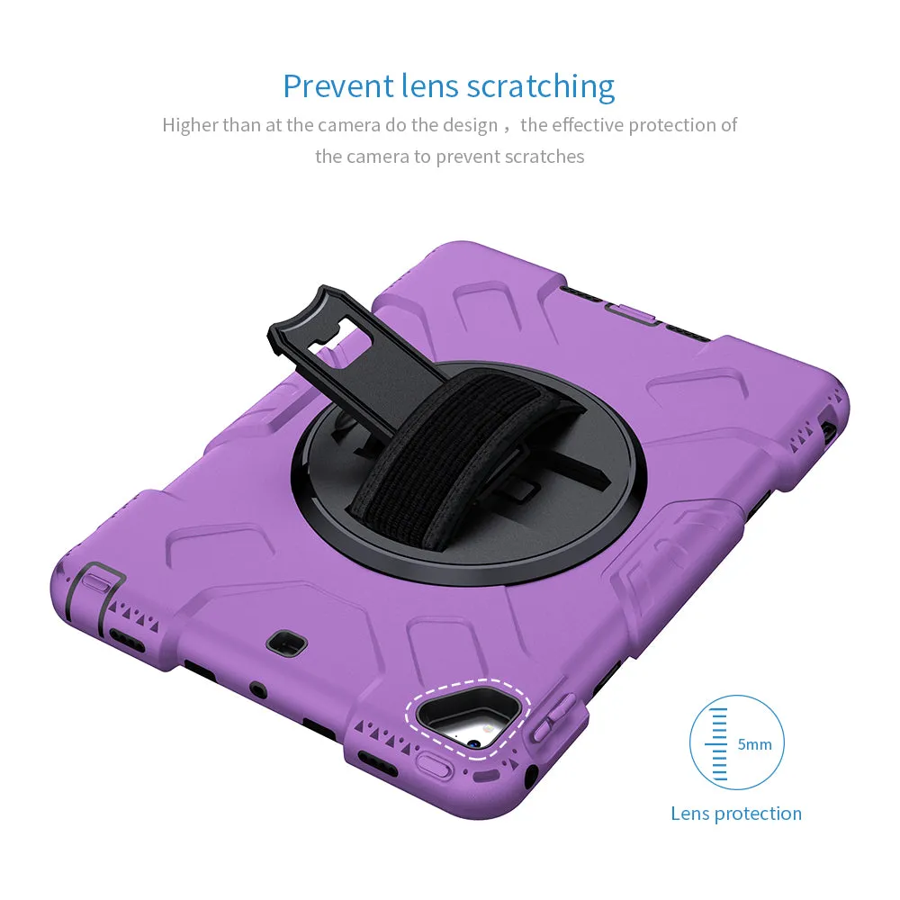 Tough On iPad 5 / 6th Gen 9.7" Case Rugged Protection Purple