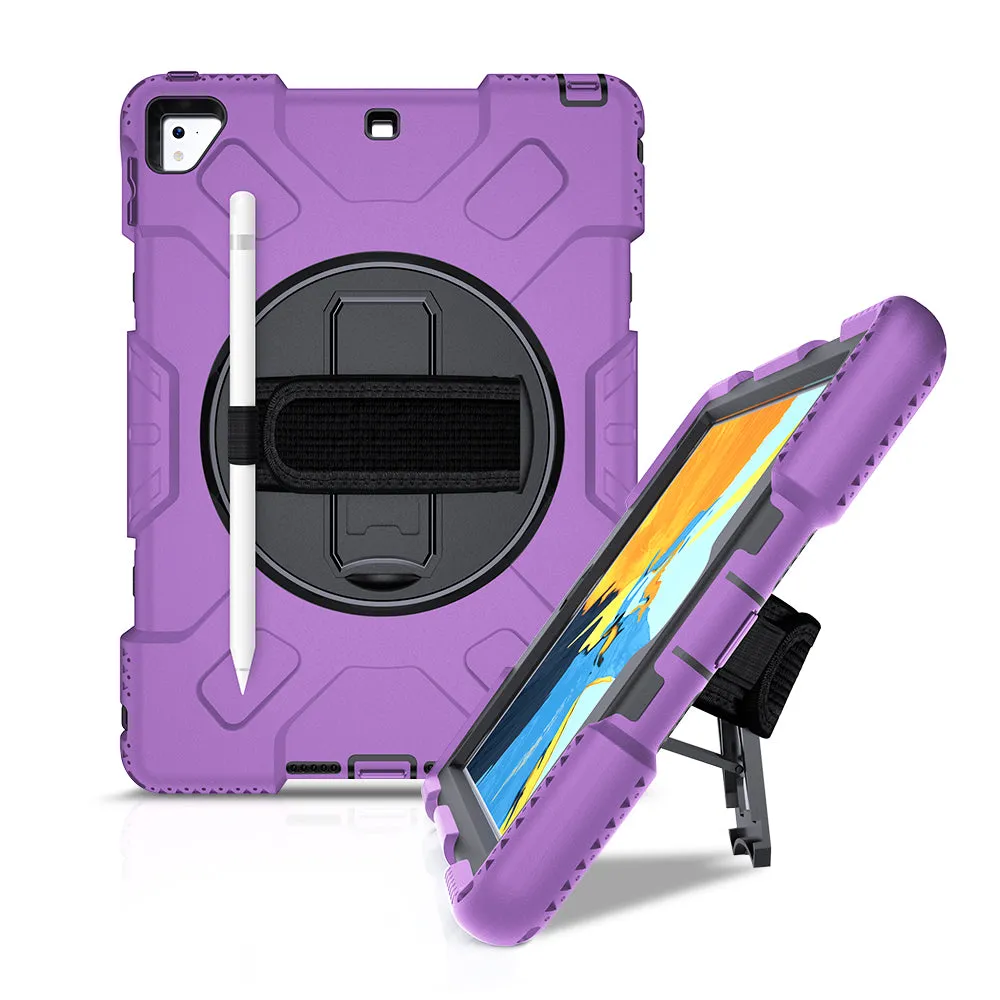 Tough On iPad 5 / 6th Gen 9.7" Case Rugged Protection Purple