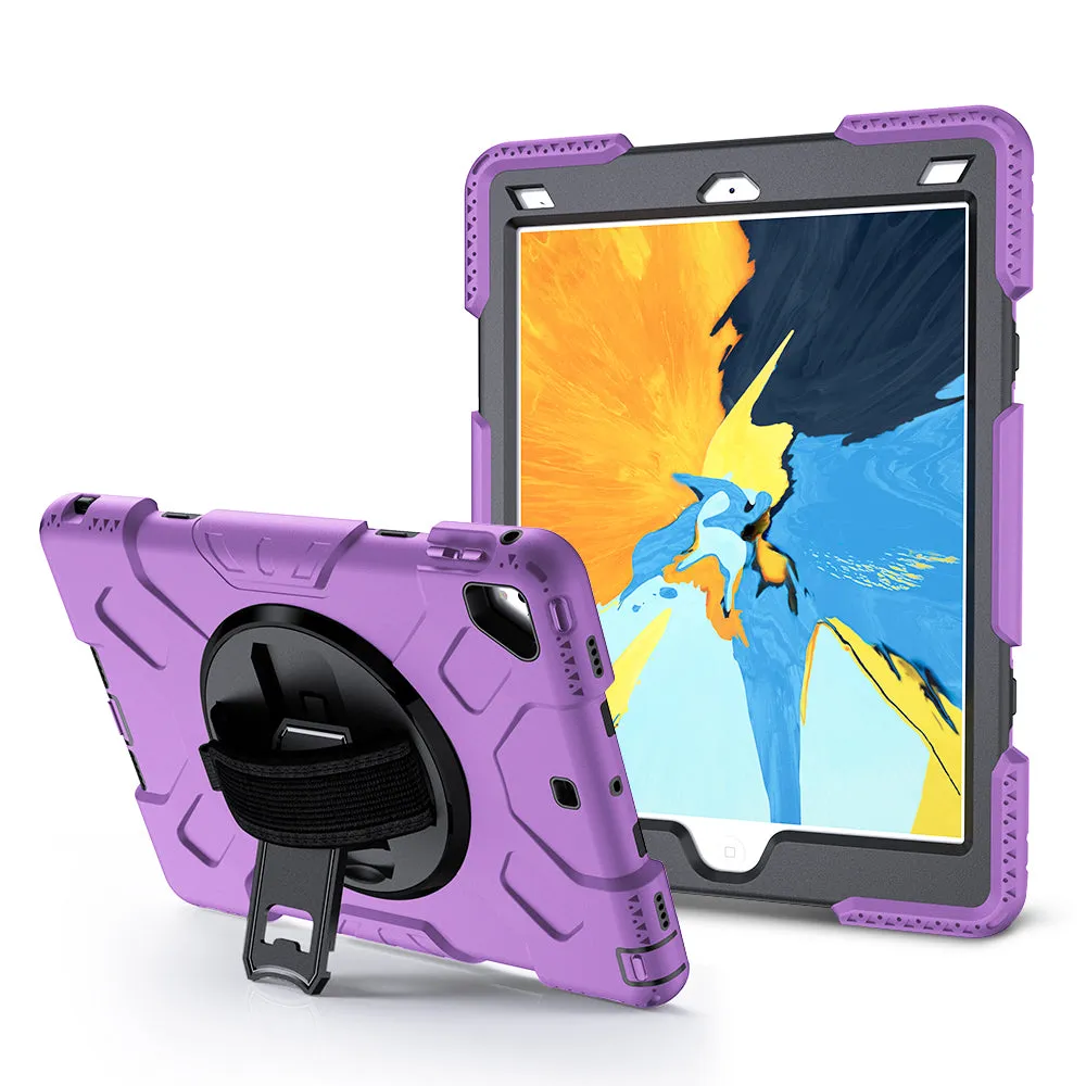 Tough On iPad 5 / 6th Gen 9.7" Case Rugged Protection Purple