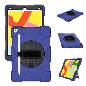 Tough On iPad 7 / 8 / 9th Gen 10.2" Case Rugged Protection Blue